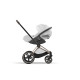 Автокрісло Cybex Cloud T-iSize Plus 0-13кг - Platinum White