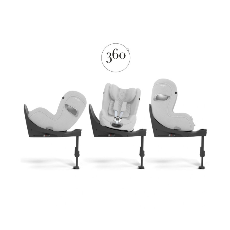 Автокрісло Cybex Sirona T i-Size Plus - Platinum White