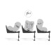 Автокрісло Cybex Sirona T i-Size Plus - Platinum White