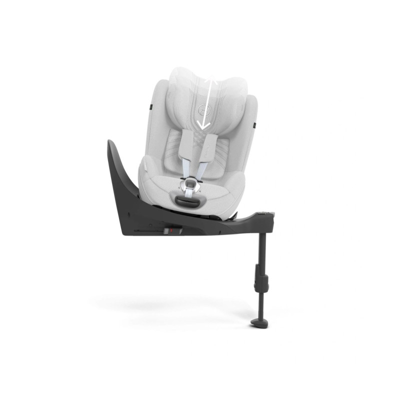 Автокрісло Cybex Sirona T i-Size Plus - Platinum White