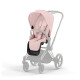 Чохол тканинний для прогулянкового блоку Cybex Priam Peach Pink Чохол тканинний для прогулянкового блоку Cybex Priam Peach Pink