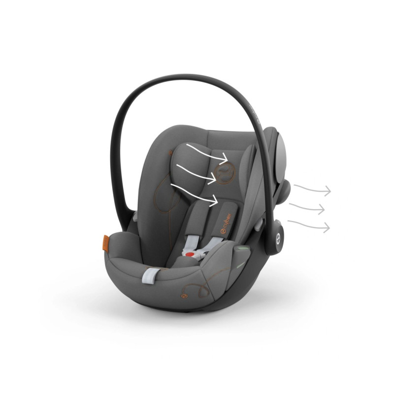 Автокрісло Cybex Cloud G-iSize Plus 0-13кг - Lava Grey