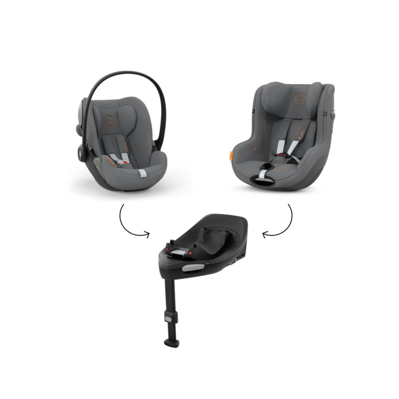Автокрісло Cybex Cloud G-iSize Plus 0-13кг - Lava Grey