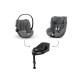 Автокрісло Cybex Cloud G-iSize Plus 0-13кг - Lava Grey