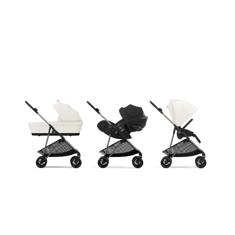 Прогулянкова коляска Cybex Melio - Canvas White