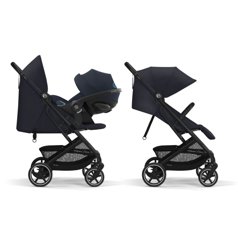 Прогулянкова коляска Cybex Beezy BLK Dark Blue