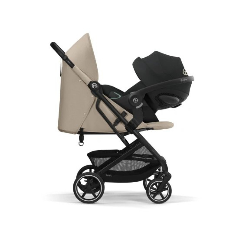 Прогулянкова коляска Cybex Beezy BLK Almond Beige