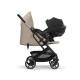 Прогулянкова коляска Cybex Beezy BLK Almond Beige