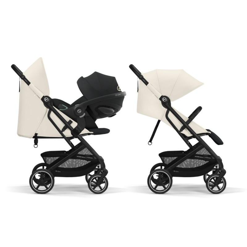 Прогулянкова коляска Cybex Beezy BLK Canvas White