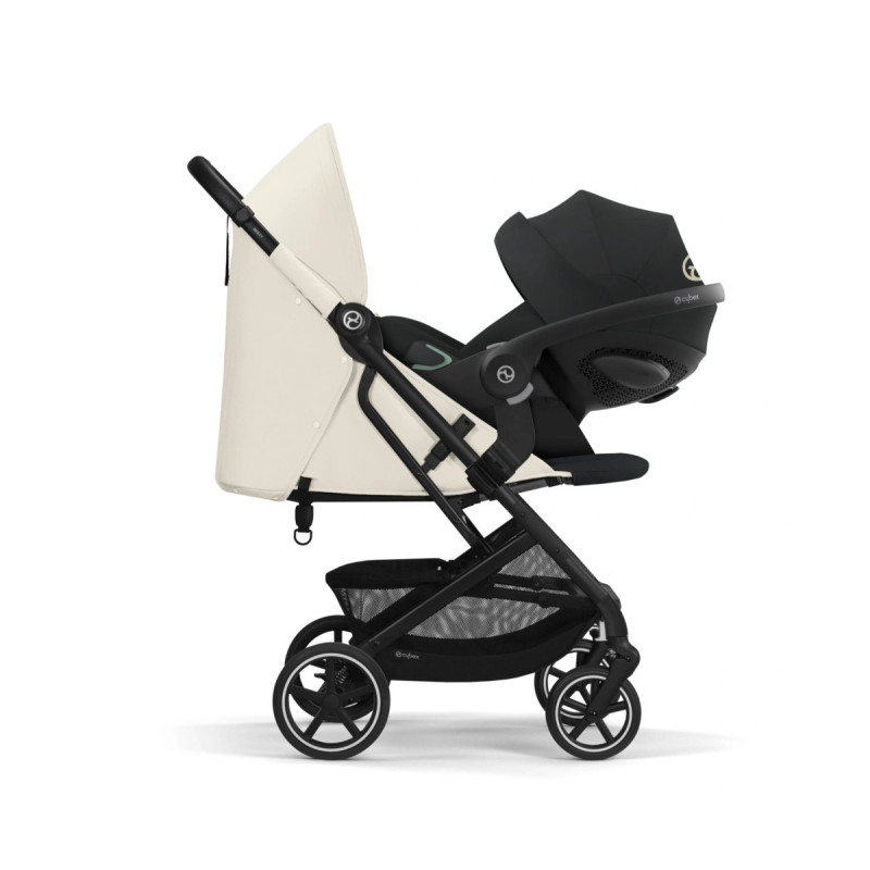 Прогулянкова коляска Cybex Beezy BLK Canvas White