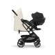 Прогулянкова коляска Cybex Beezy BLK Canvas White