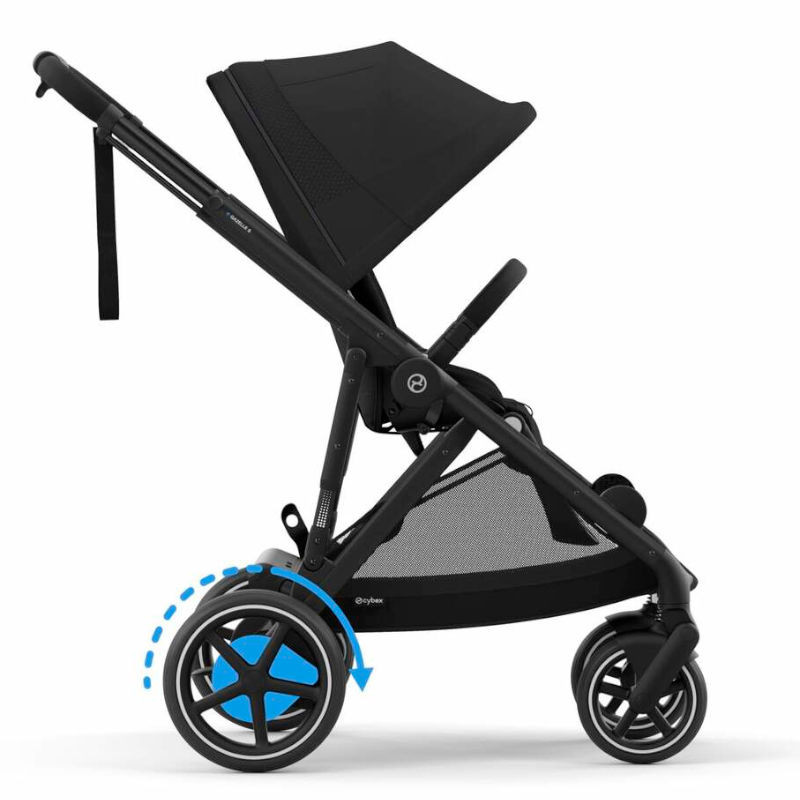 Прогулянкова коляска Cybex eGazelle S BLK Moon Black
