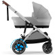 Прогулянкова коляска Cybex eGazelle S SLV Stone Grey