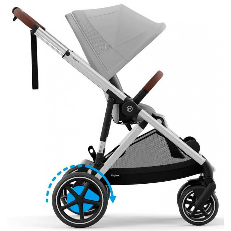 Прогулянкова коляска Cybex eGazelle S SLV Stone Grey