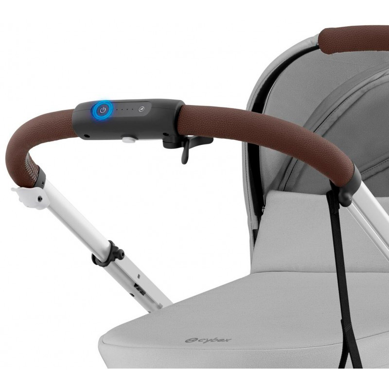 Прогулянкова коляска Cybex eGazelle S SLV Stone Grey