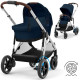 Прогулянкова коляска Cybex eGazelle S SLV Ocean Blue
