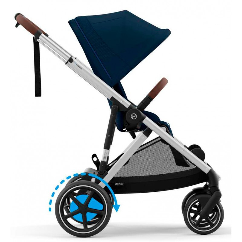 Прогулянкова коляска Cybex eGazelle S SLV Ocean Blue