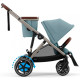 Прогулянкова коляска Cybex eGazelle S TPE Stormy Blue