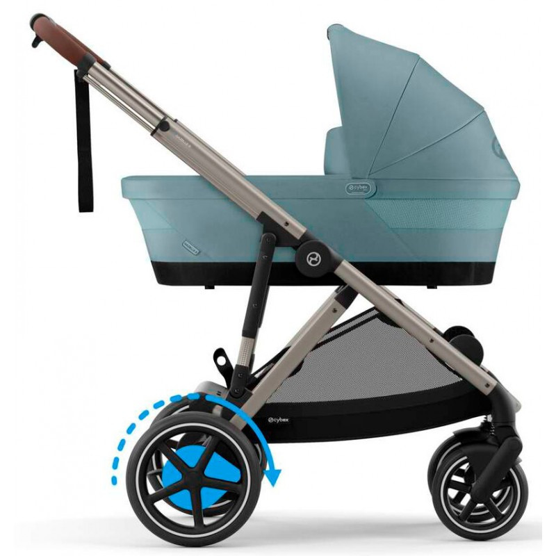 Прогулянкова коляска Cybex eGazelle S TPE Stormy Blue