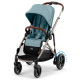 Прогулянкова коляска Cybex eGazelle S TPE Stormy Blue