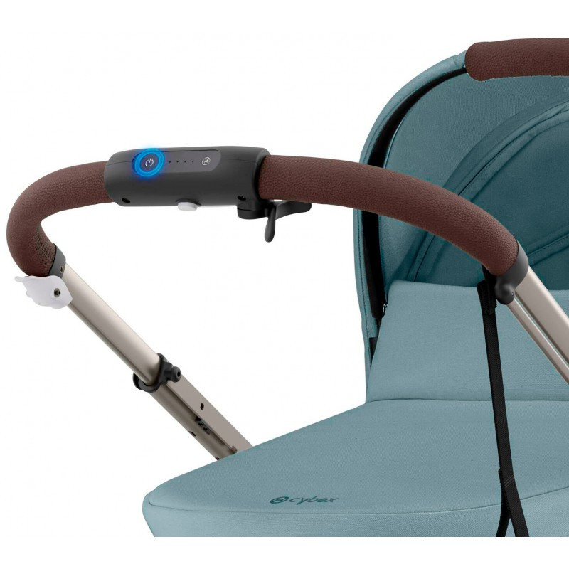 Прогулянкова коляска Cybex eGazelle S TPE Stormy Blue