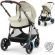 Прогулянкова коляска Cybex eGazelle S TPE Seashell Beige