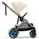 Прогулянкова коляска Cybex eGazelle S TPE Seashell Beige