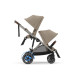 Прогулянкова коляска Cybex eGazelle S TPE Almond Beige