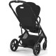 Прогулянкова коляска Cybex Balios S Lux BLK Black з бампером