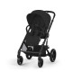 Прогулянкова коляска Cybex Balios S Lux BLK Black з бампером