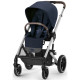 Прогулянкова коляска Cybex Balios S Lux SLV Ocean Blue з бампером