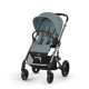 Прогулянкова коляска Cybex Balios S Lux TPE Stormy Blue з бампером