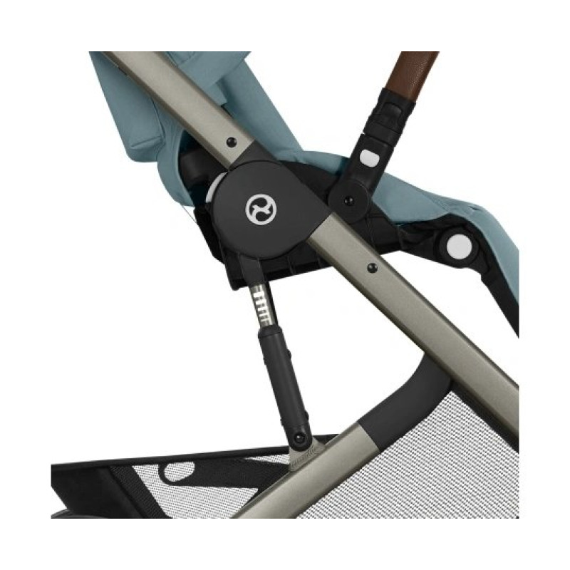 Прогулянкова коляска Cybex Balios S Lux TPE Stormy Blue з бампером