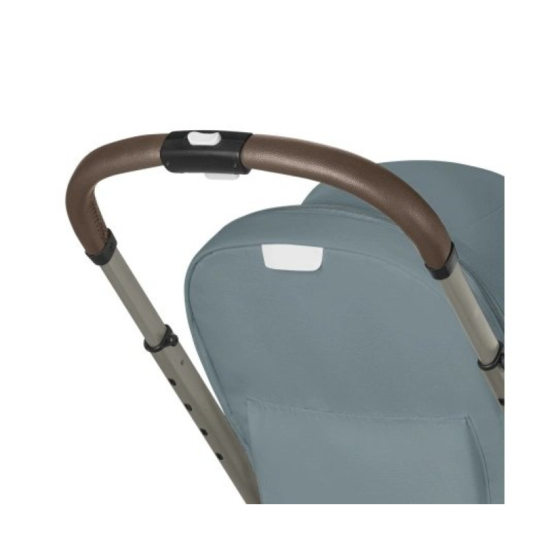 Прогулянкова коляска Cybex Balios S Lux TPE Stormy Blue з бампером