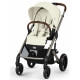 Прогулянкова коляска Cybex Balios S Lux TPE Seashell Beige з бампером