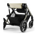 Прогулянкова коляска Cybex Balios S Lux TPE Seashell Beige з бампером