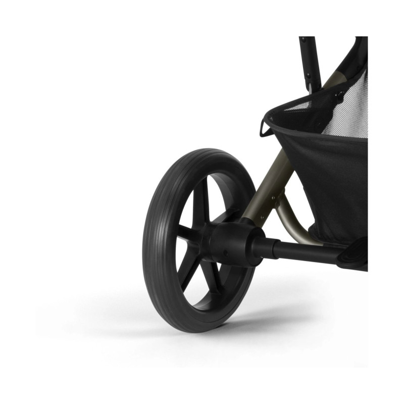 Прогулянкова коляска Cybex Balios S Lux TPE Seashell Beige з бампером