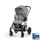 Універсальна коляска 3 в 1 Cybex Balios S SLV Stone Grey