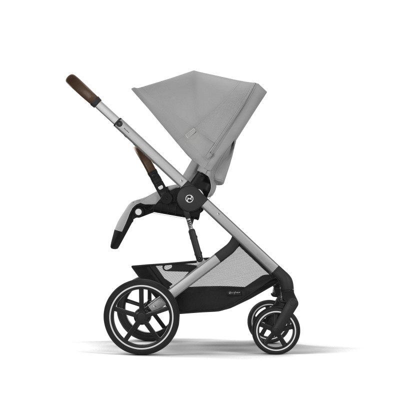 Універсальна коляска 3 в 1 Cybex Balios S SLV Stone Grey