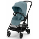 Прогулянкова коляска Cybex Melio Carbon Stormy Blue (з бампером