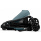 Прогулянкова коляска Cybex Melio Carbon Stormy Blue (з бампером
