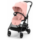 Прогулянкова коляска Cybex Melio Carbon Candy Pink (з бампером)