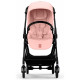 Прогулянкова коляска Cybex Melio Carbon Candy Pink (з бампером)