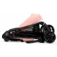 Прогулянкова коляска Cybex Melio Carbon Candy Pink (з бампером)