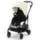 Прогулянкова коляска Cybex Melio Carbon Canvas White (з бампером)