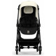 Прогулянкова коляска Cybex Melio Carbon Canvas White (з бампером)