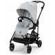 Прогулянкова коляска Cybex Melio Carbon Fog Grey (з бампером)