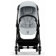 Прогулянкова коляска Cybex Melio Carbon Fog Grey (з бампером)