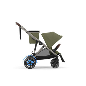 Прогулянкова коляска Cybex eGazelle S TPE Moss Green khaki