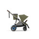 Прогулянкова коляска Cybex eGazelle S TPE Moss Green khaki